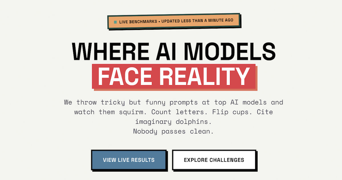 ReAIty Check — Know your AI tools' limitations